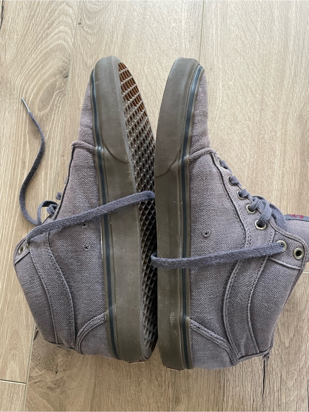 Vans chukka mid mid pro charcoal gum tribal men’s 11 sk8 old skool era canvas - Picture 4 of 5